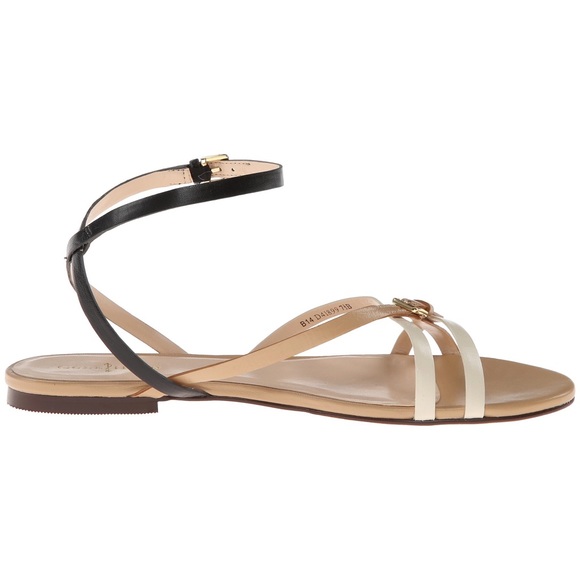 Cole Haan Jensen Strap Leather black cream Sandal - Picture 11 of 11